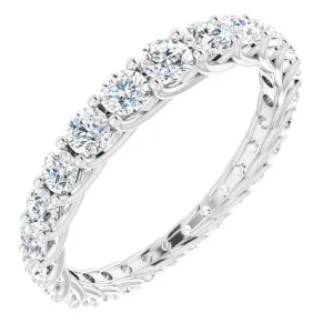 1.25 ct. Graduated Diamond Trellis Eternity Band