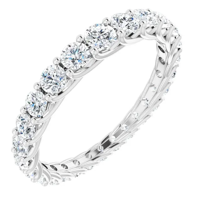 1.25 ct. Graduated Diamond Trellis Eternity Band