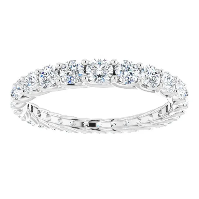 1.25 ct. Graduated Diamond Trellis Eternity Band