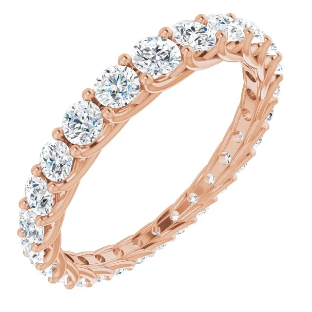1.25 ct. Graduated Diamond Trellis Eternity Band