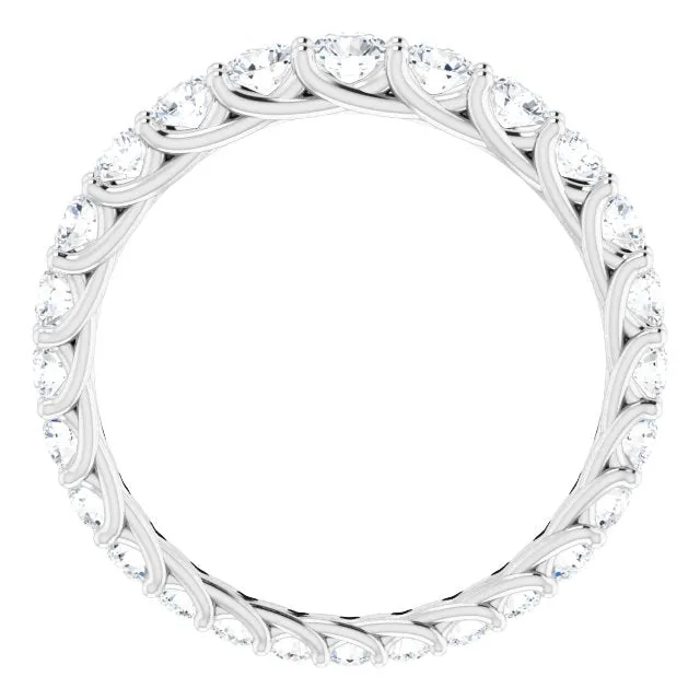 1.25 ct. Graduated Diamond Trellis Eternity Band