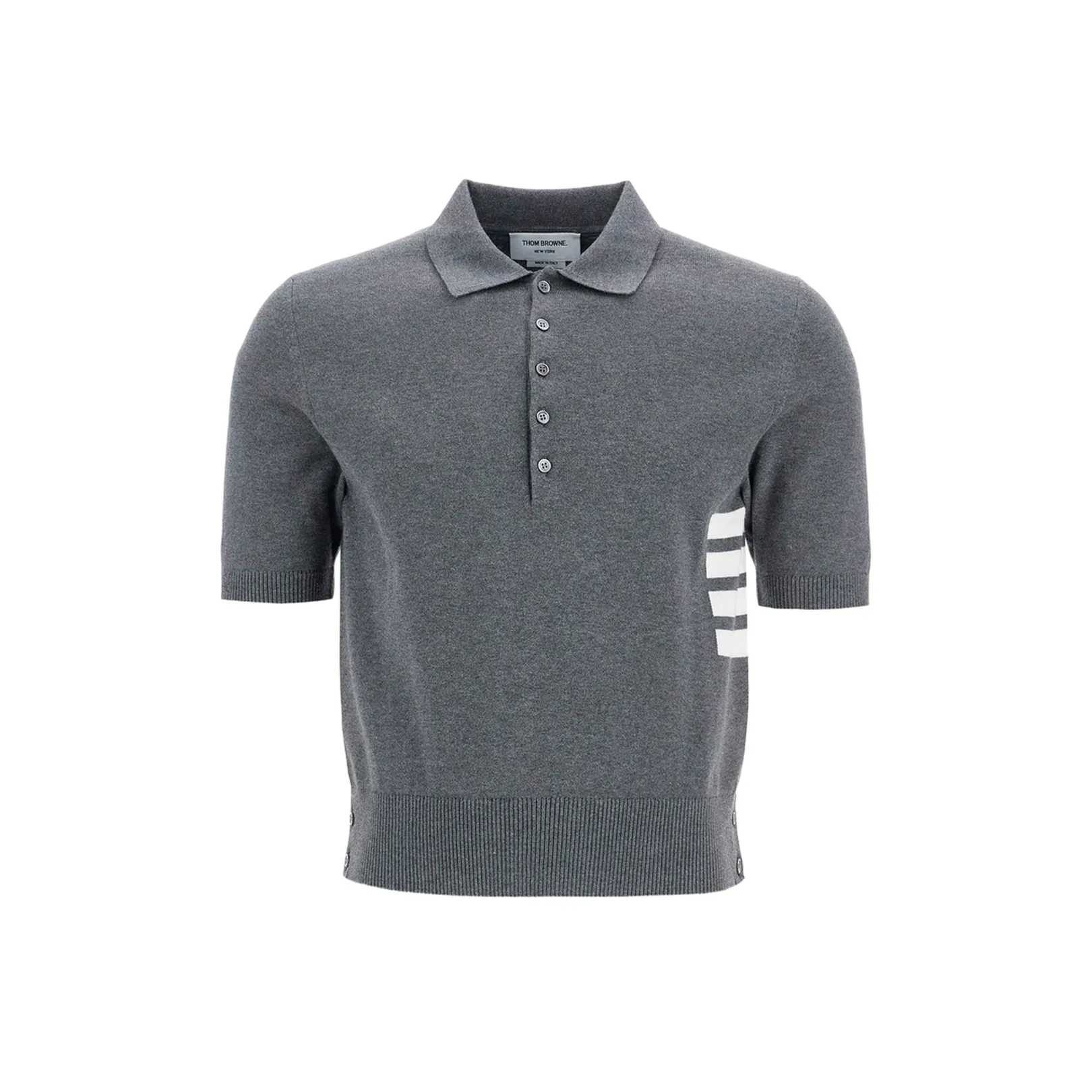 4-Bar Knit Polo Shirt