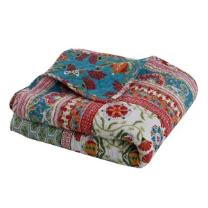 50 X 60 Inches Multi Color Velvet Throw Blanket for Kids Colorful