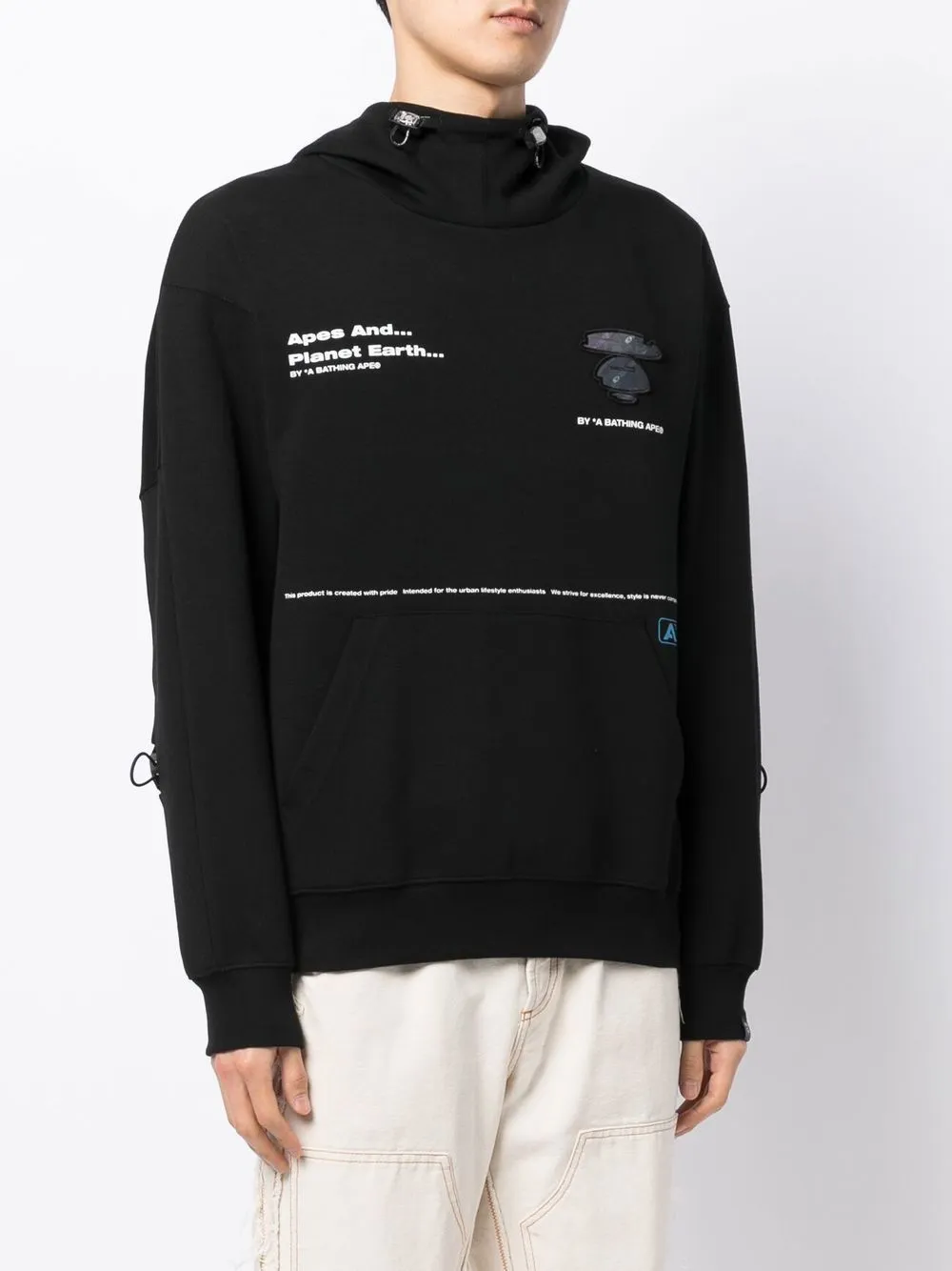 AAPE BY *A BATHING APE® logo-print hoodie