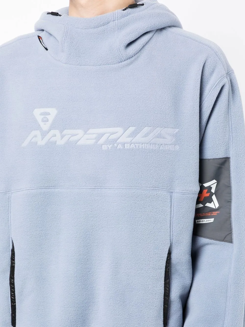 AAPE BY *A BATHING APE® logo-print hoodie
