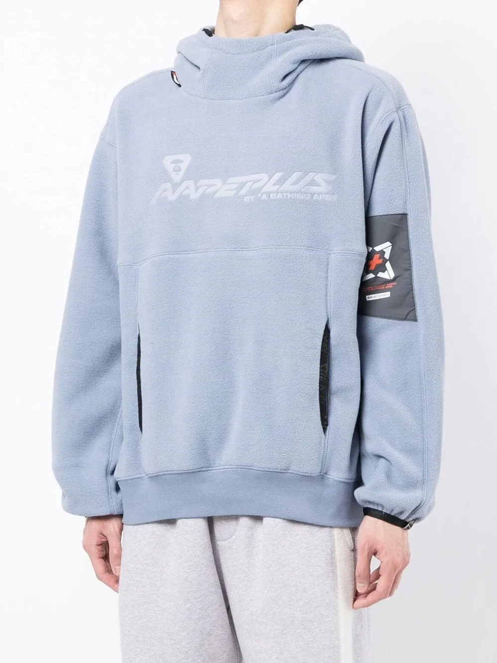 AAPE BY *A BATHING APE® logo-print hoodie