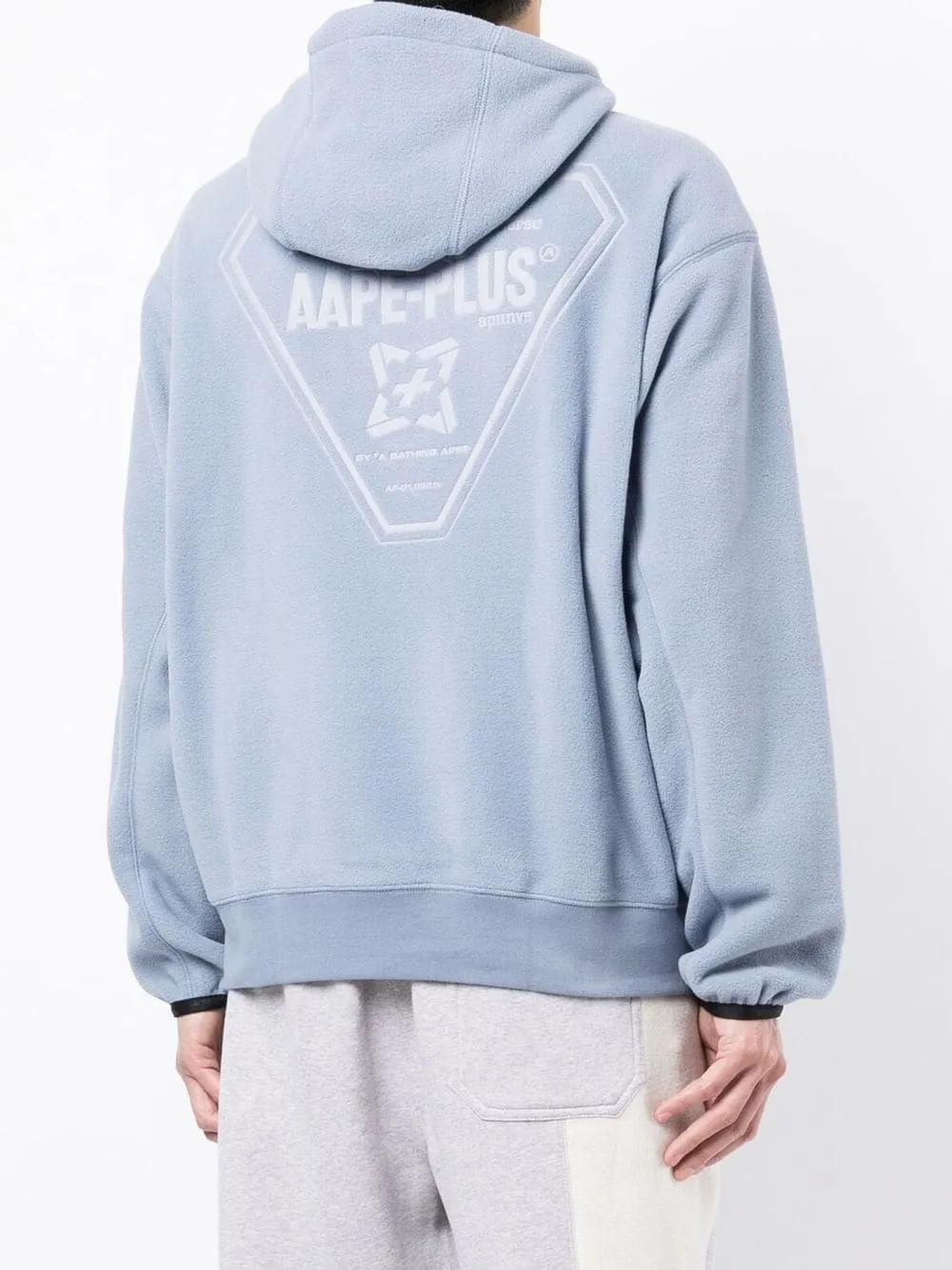 AAPE BY *A BATHING APE® logo-print hoodie