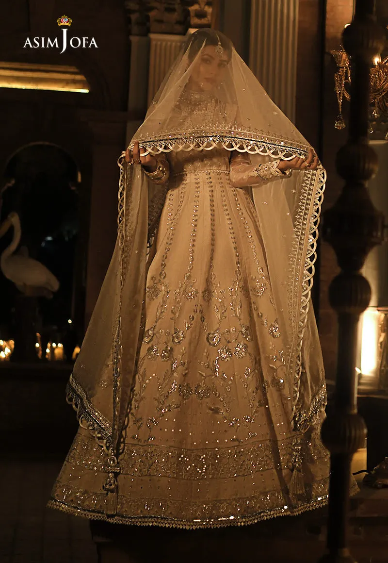 AJST-03 | Asim Jofa Sadqay Tumharay Eid Collection 2022 | Unstitched Embroidered Organza Suits