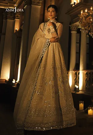 AJST-03 | Asim Jofa Sadqay Tumharay Eid Collection 2022 | Unstitched Embroidered Organza Suits