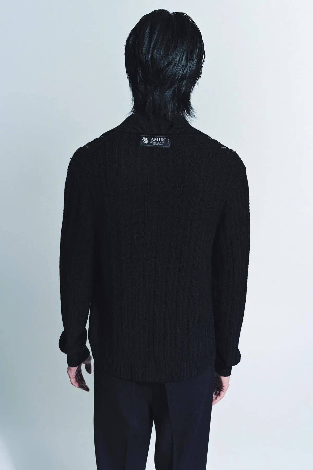 AMIRI | LONG SLEEVE POLO