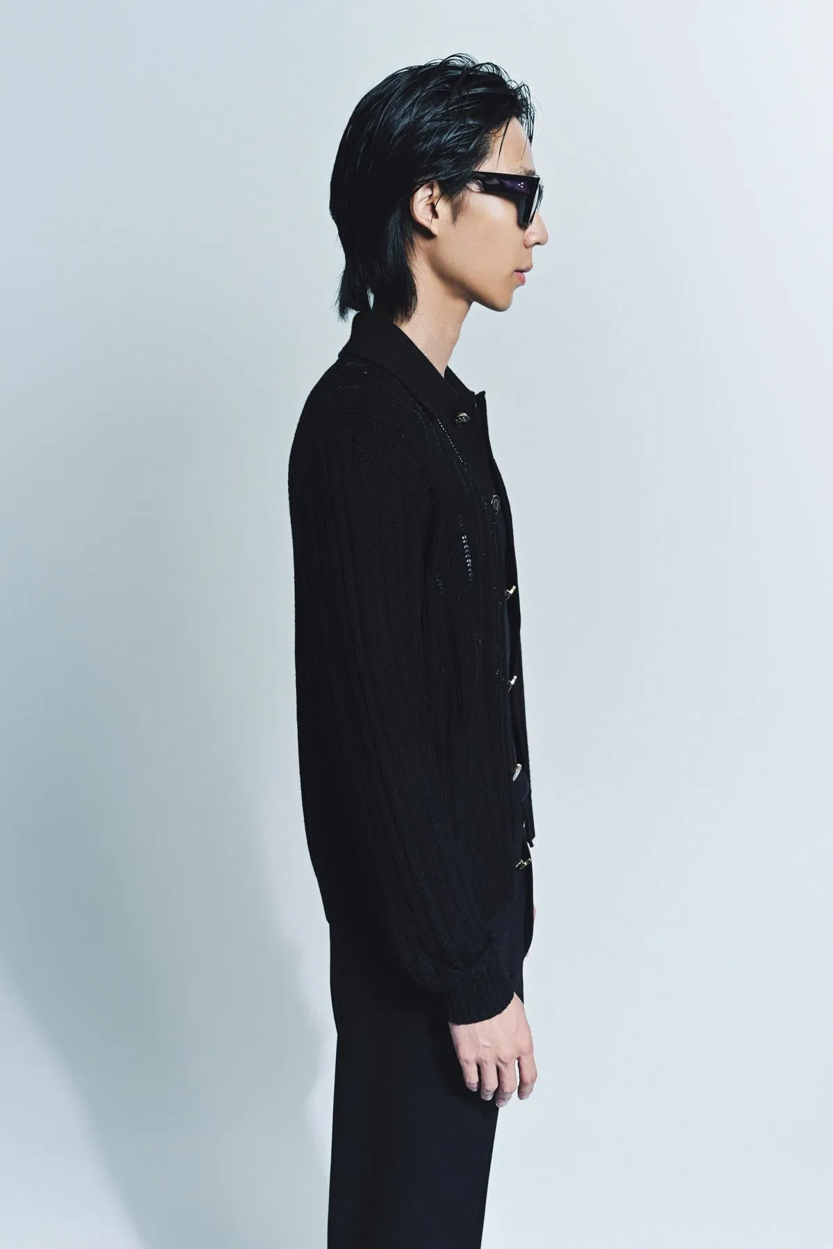AMIRI | LONG SLEEVE POLO
