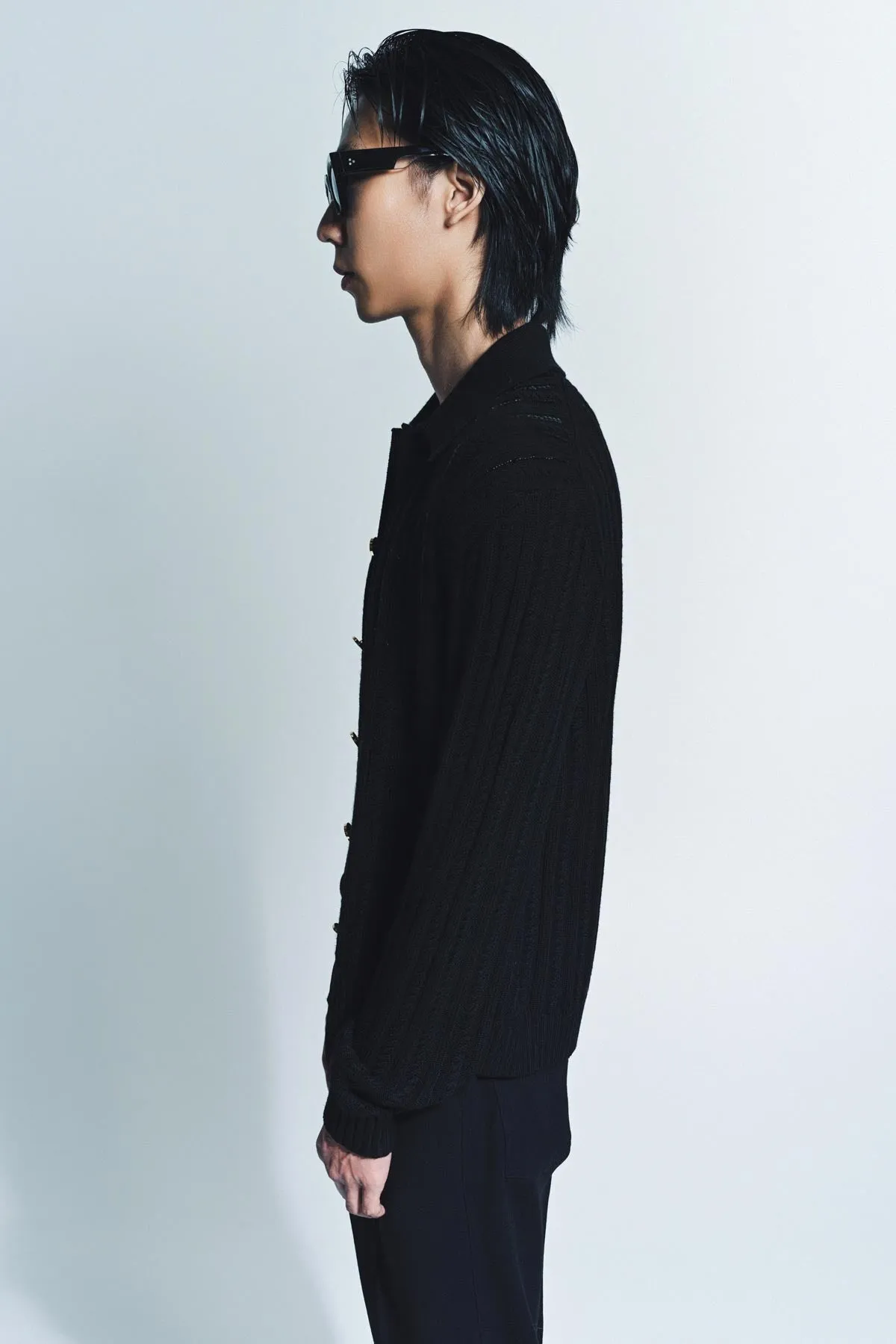 AMIRI | LONG SLEEVE POLO