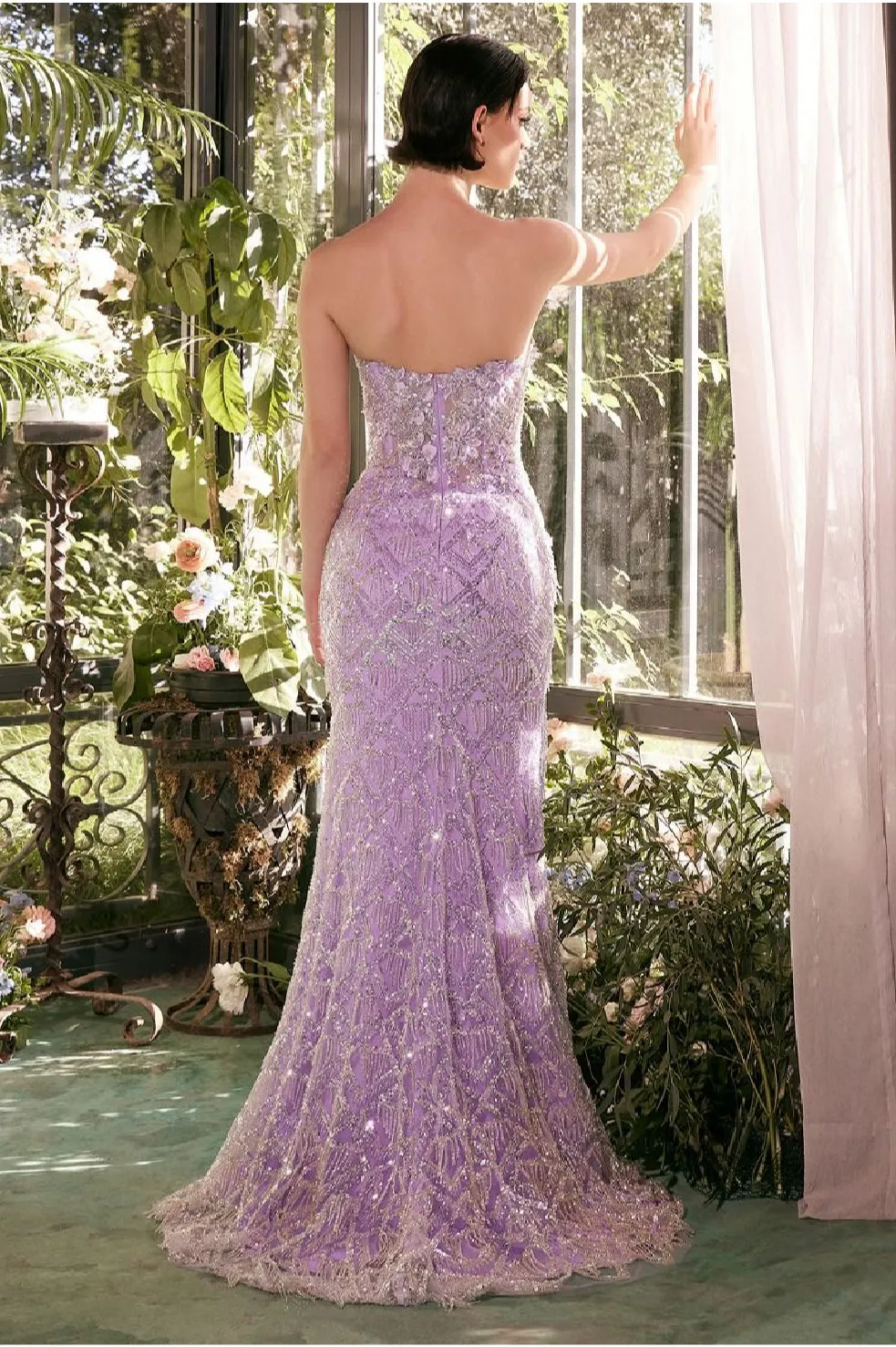 Andrea and Leo Evening Gown A1404