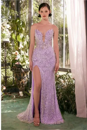 Andrea and Leo Evening Gown A1404