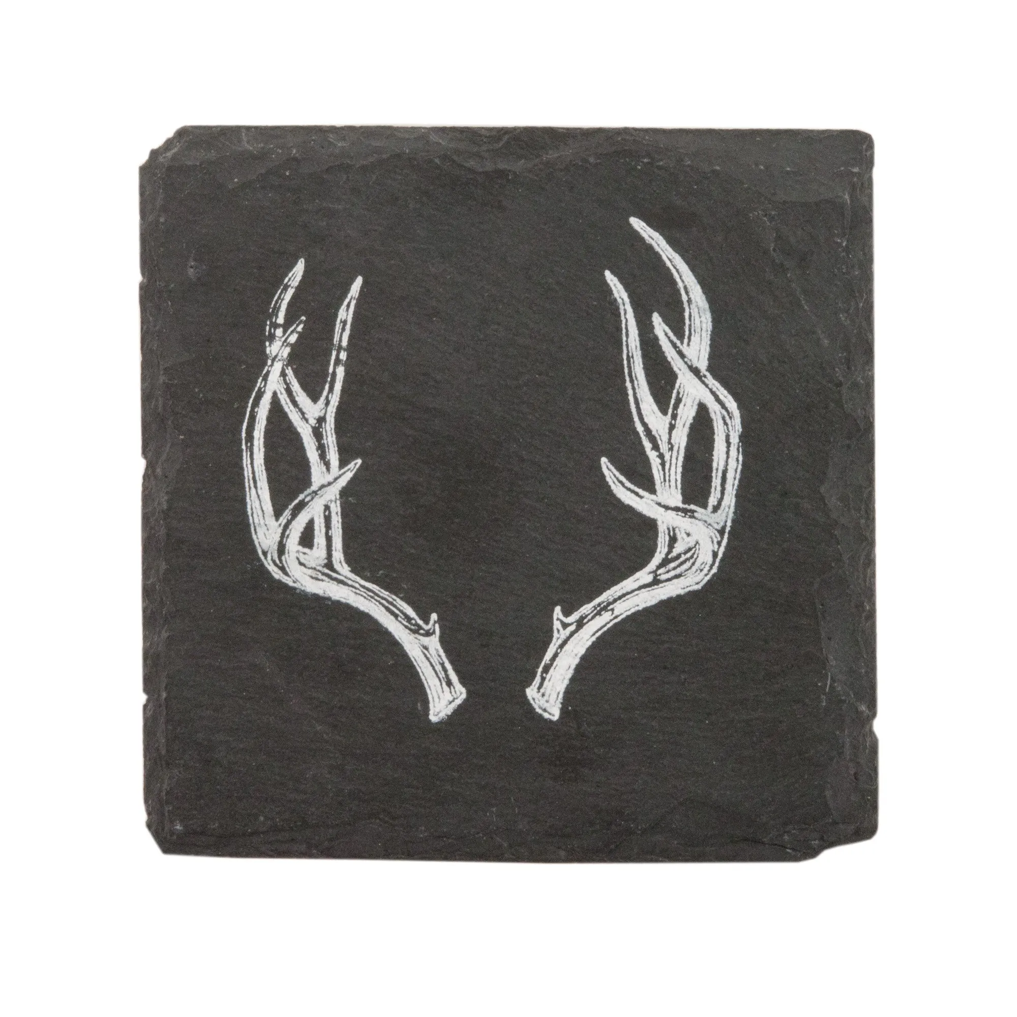 ANTLER SLATE COASTERS