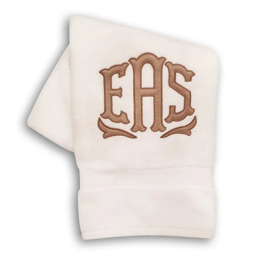 Applique Bath Towel
