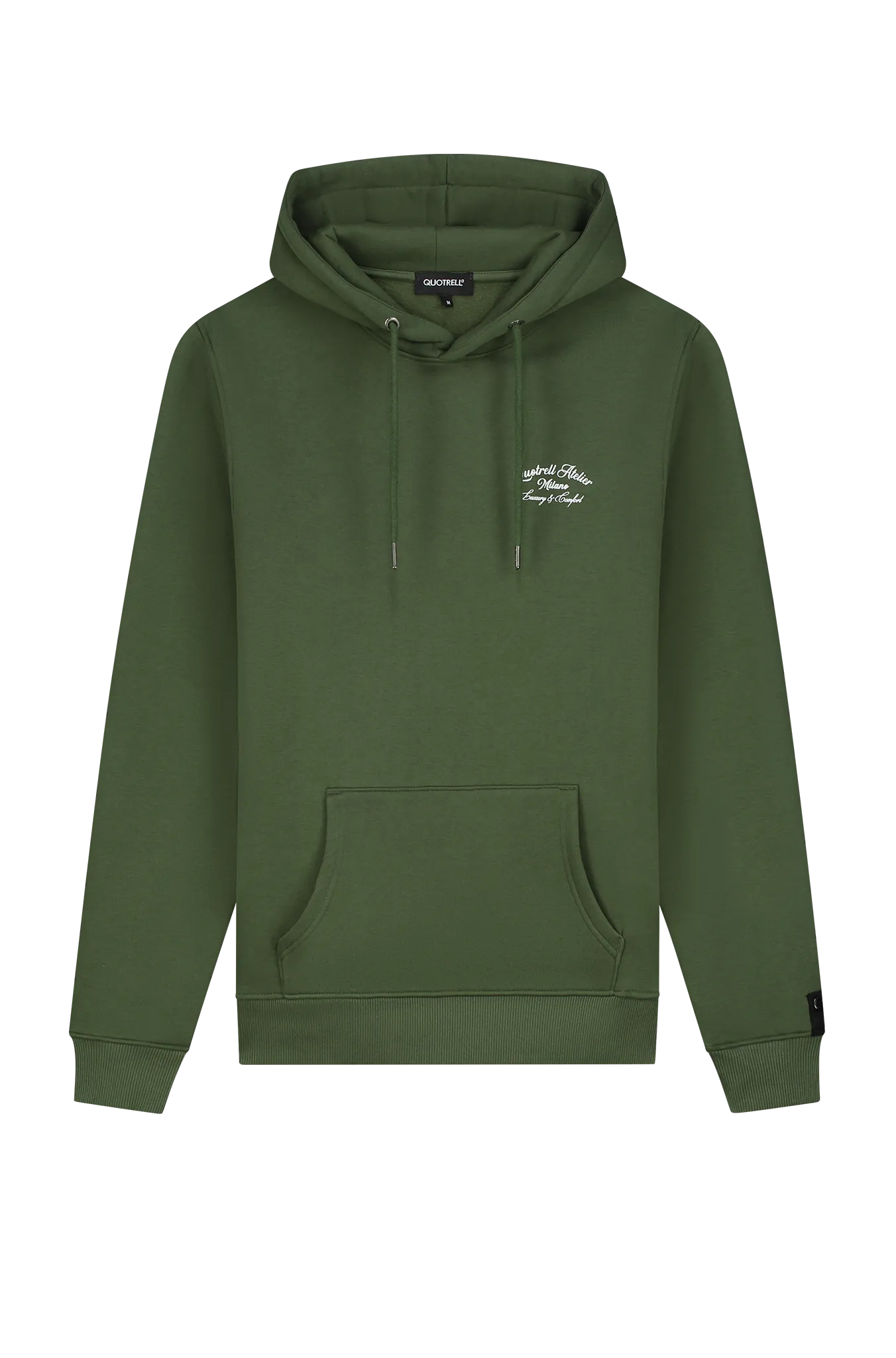 ATELIER MILANO HOODIE | ARMY GREEN/WHITE