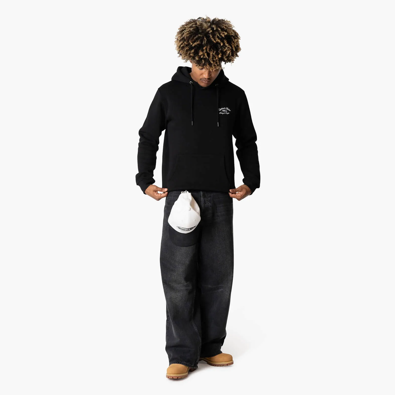 ATELIER MILANO HOODIE | BLACK/WHITE