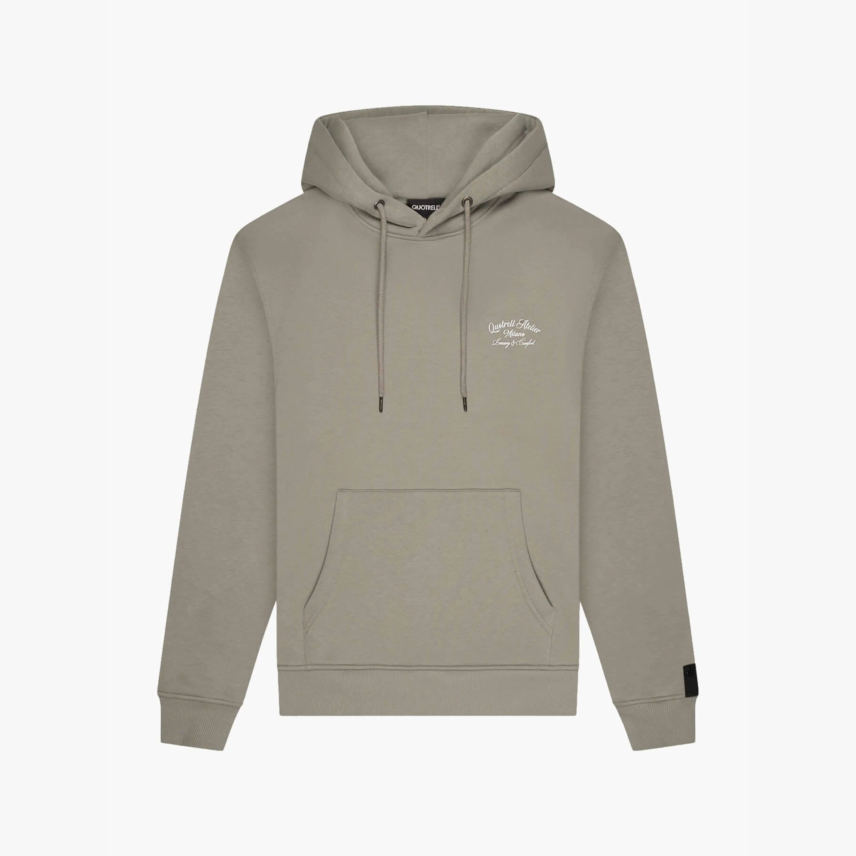 ATELIER MILANO HOODIE | FADED OLIVE/WHITE