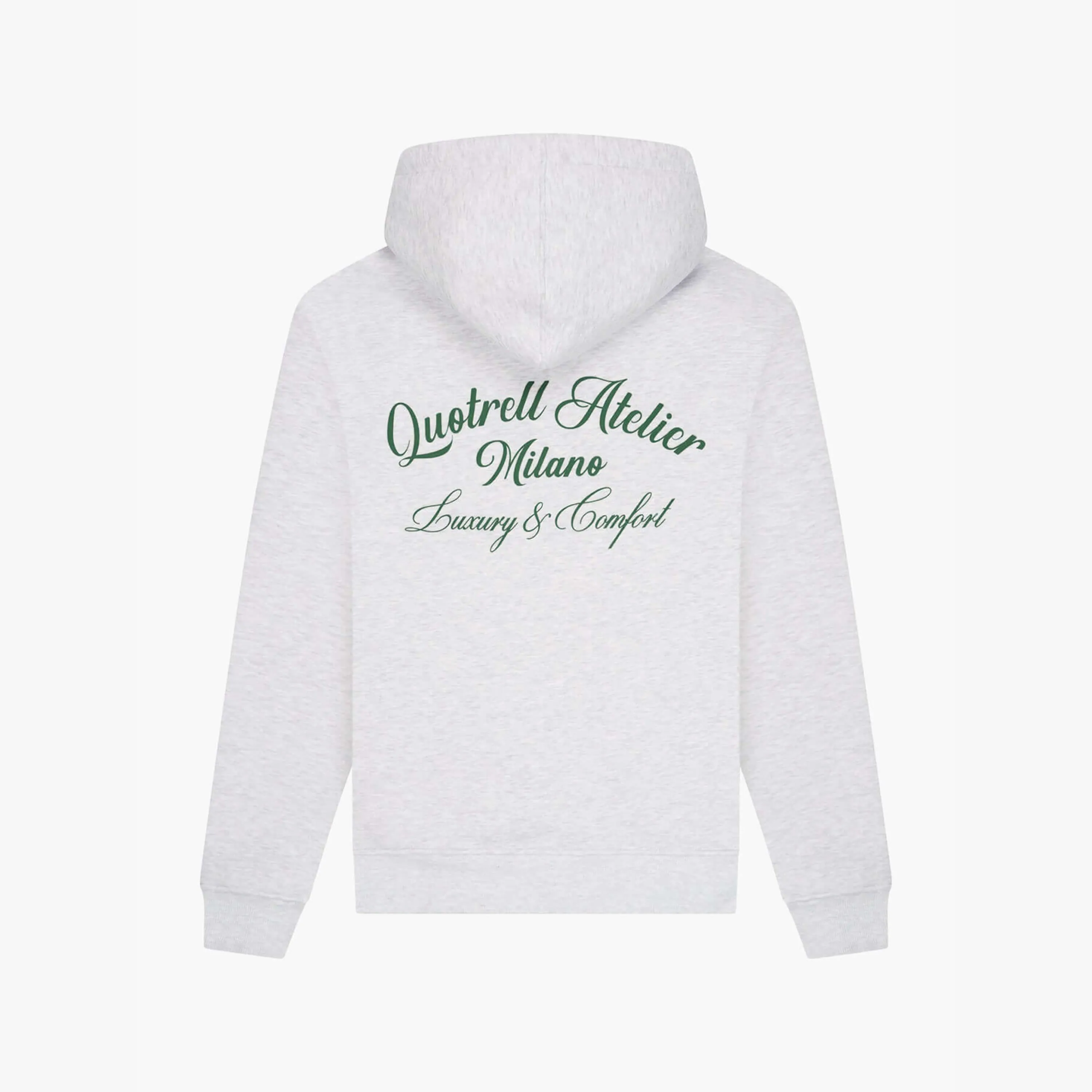 ATELIER MILANO HOODIE | LIGHT GREY MELEE/GRE