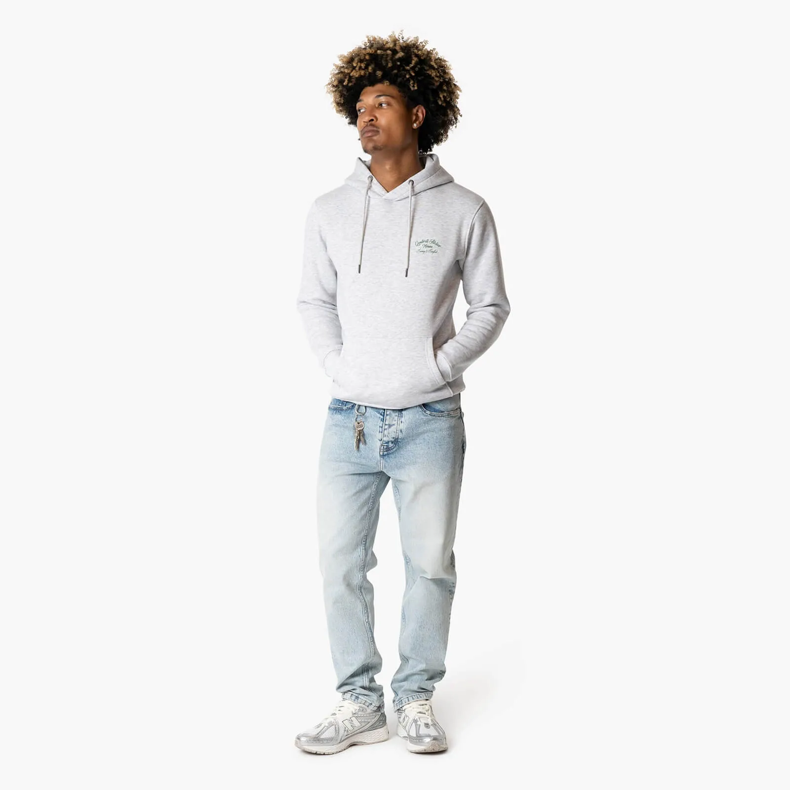 ATELIER MILANO HOODIE | LIGHT GREY MELEE/GRE