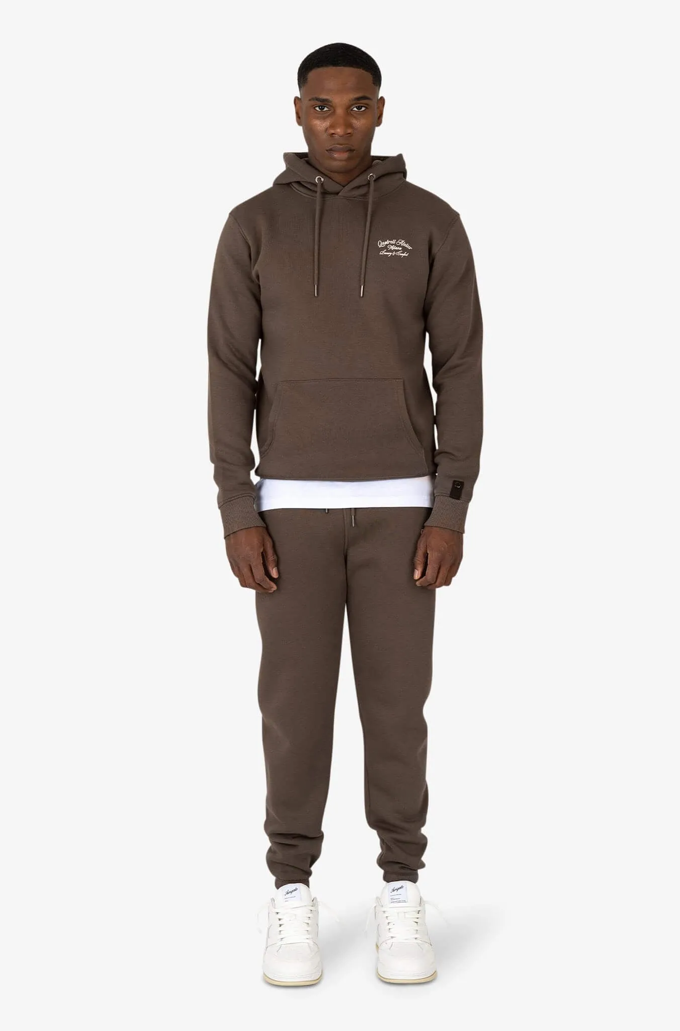 ATELIER MILANO PANTS | BROWN/WHITE
