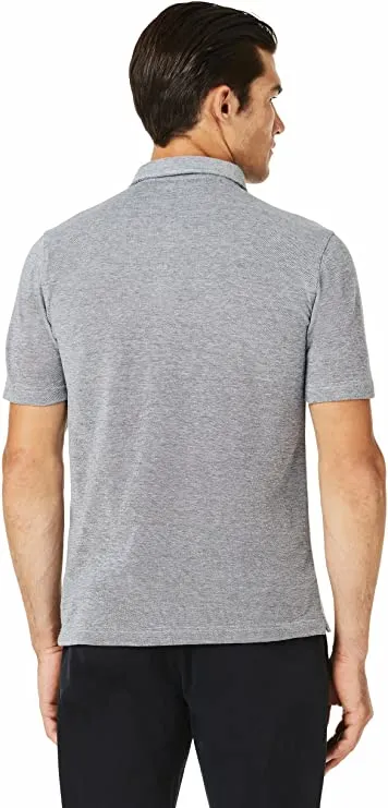 Automobili Lamborghini SS Oxford Classic Logo Polo - Men - Grey