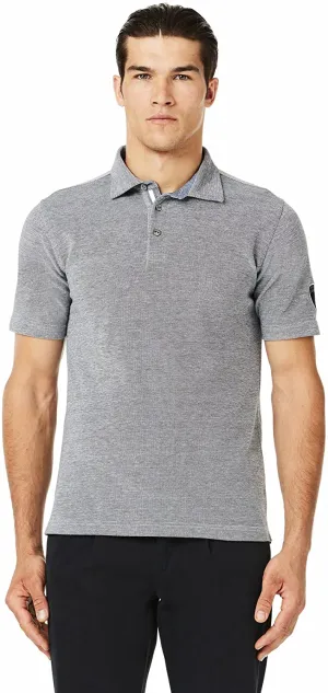 Automobili Lamborghini SS Oxford Classic Logo Polo - Men - Grey