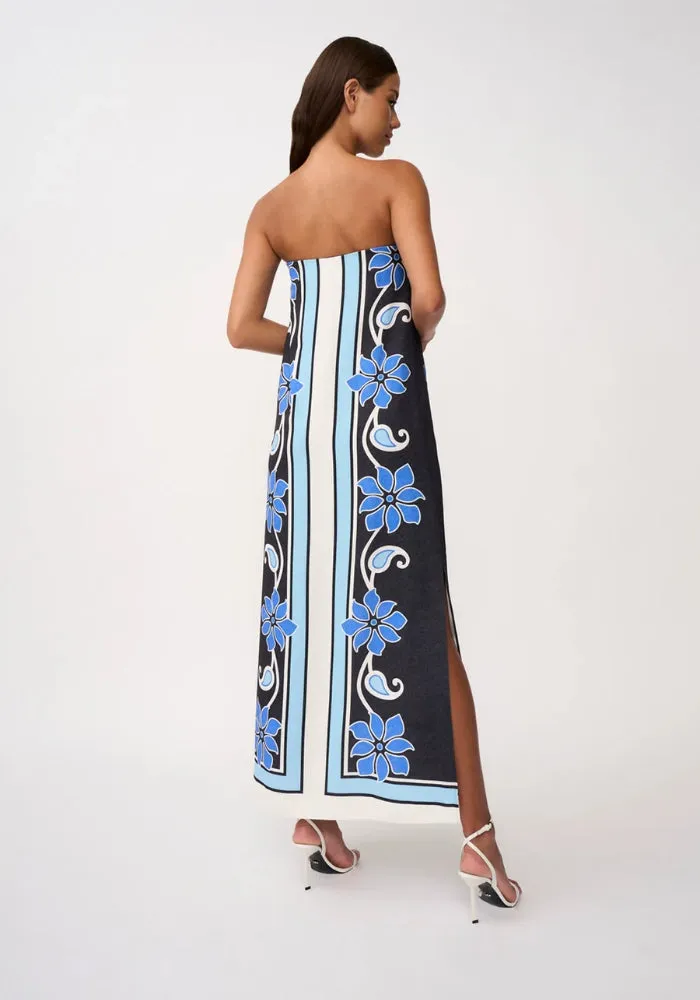 Azure Granada Strapless Dress