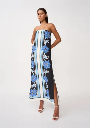Azure Granada Strapless Dress