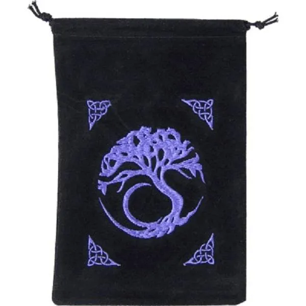 Bag Velvet Tree of life
