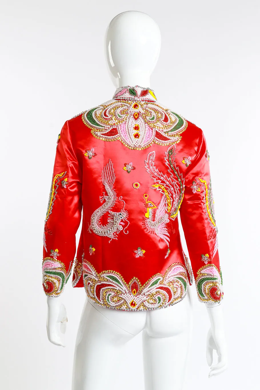 Beaded Phoenix Dragon Jacket