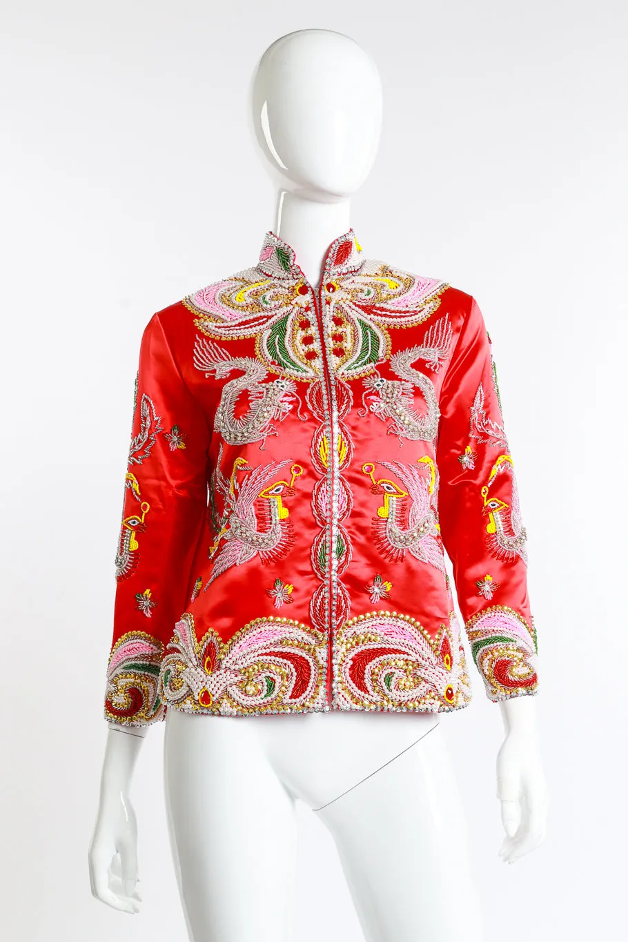Beaded Phoenix Dragon Jacket