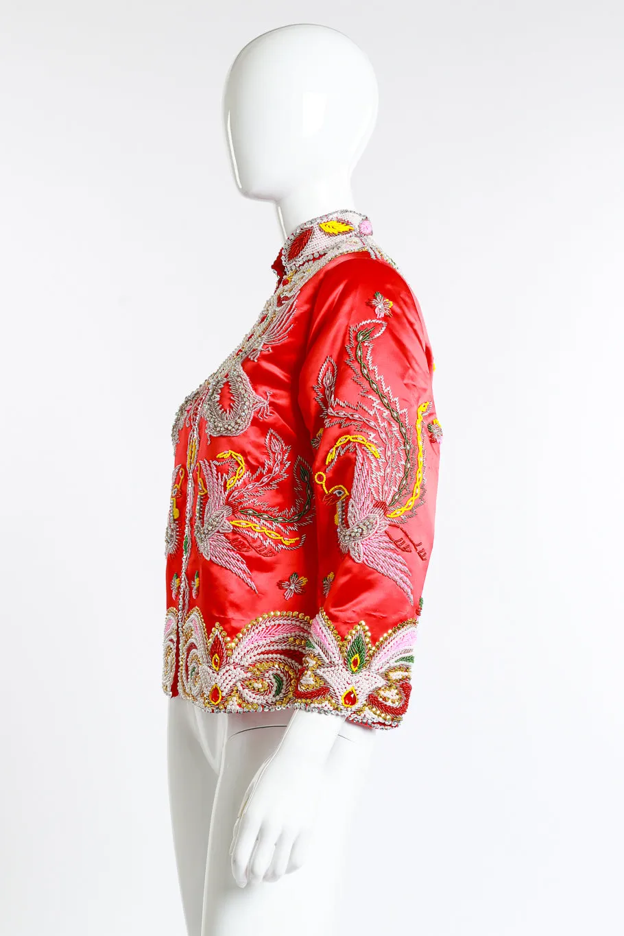 Beaded Phoenix Dragon Jacket