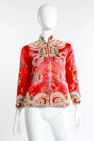 Beaded Phoenix Dragon Jacket