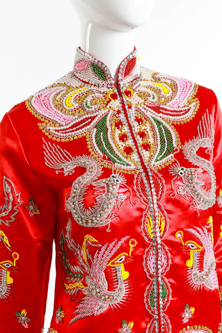 Beaded Phoenix Dragon Jacket