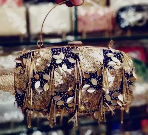 Beautiful Hand-Embroidered Clutch