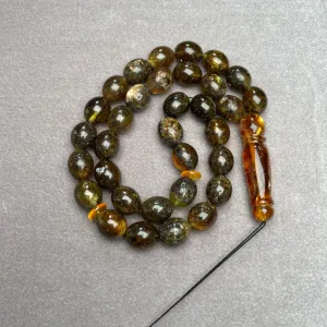 BLACK AMBER MISBAHA 11,4x13,9mm 36,9g