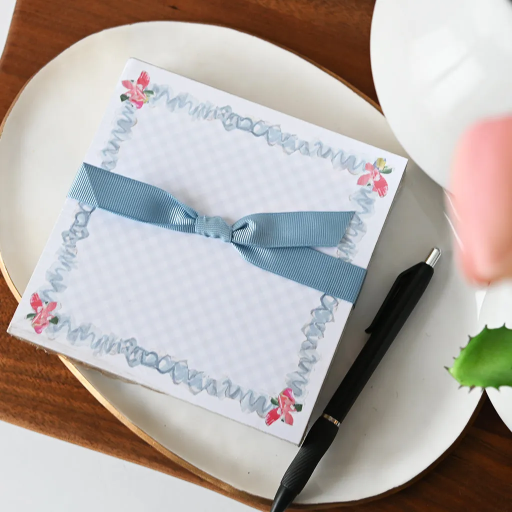 Blue Hydrangea Notepad