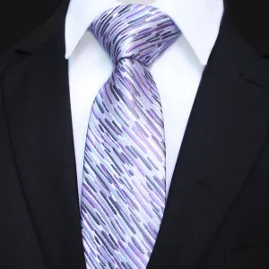 Celino Blue 100% Woven Silk Tie for Men Necktie Premium Turkey Made