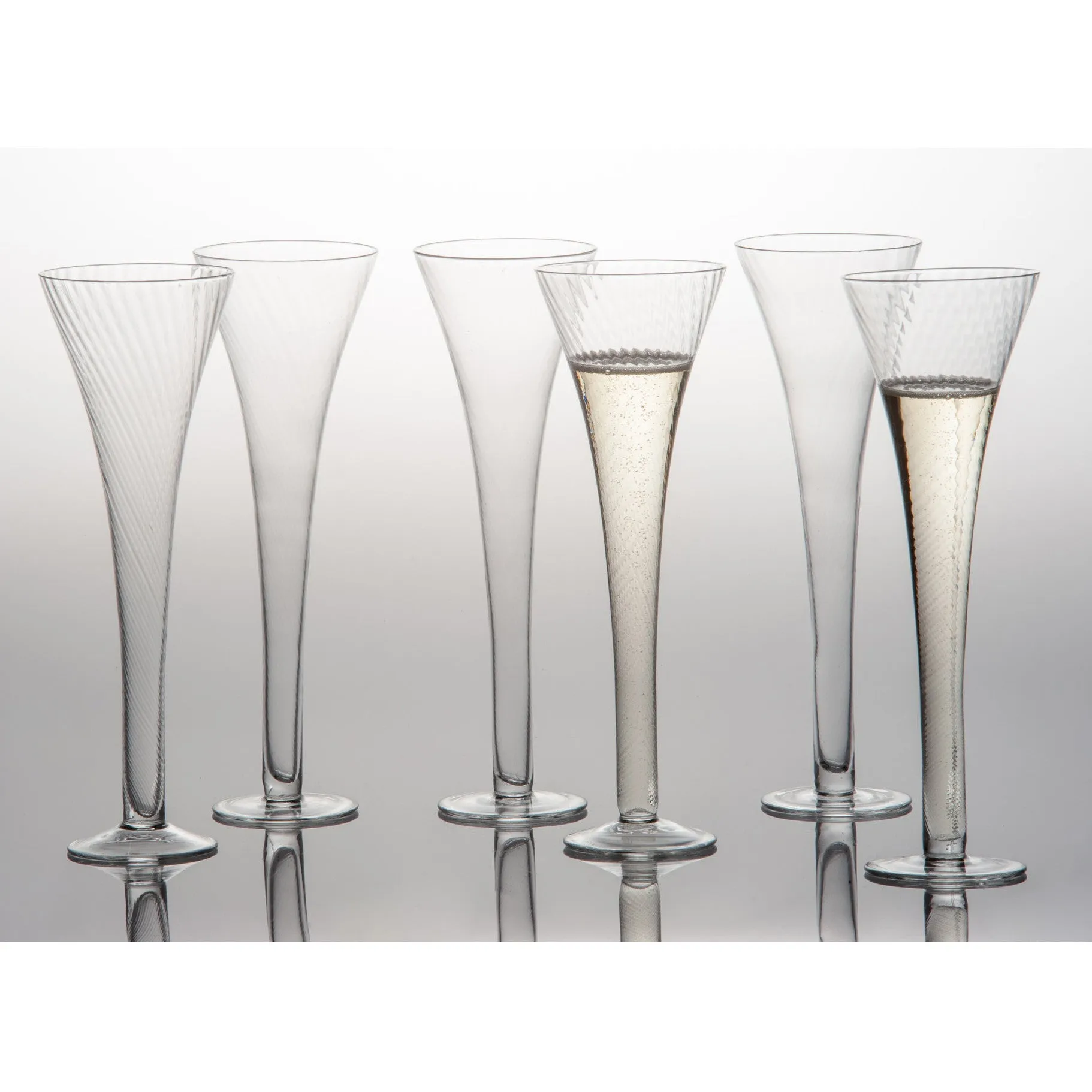 Champagne Flute, Optic Design