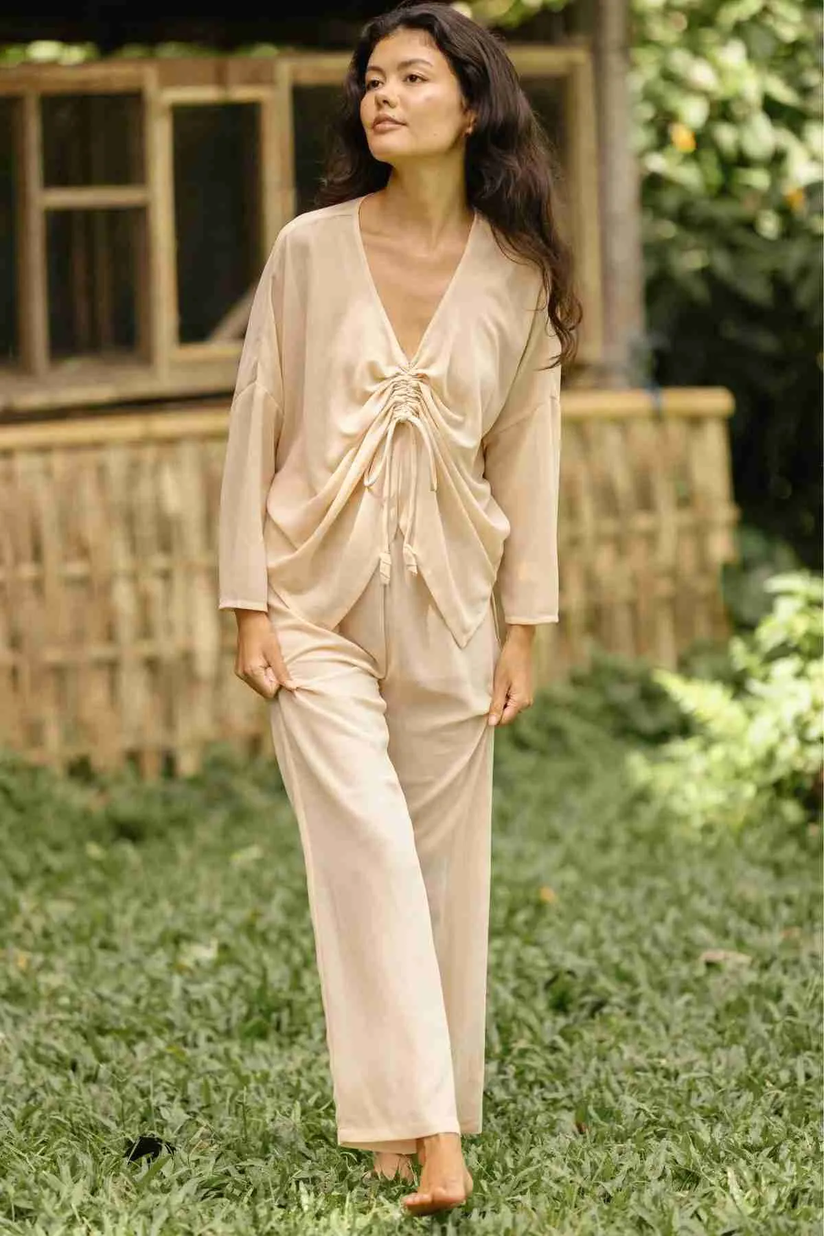 Chiffon Silk Sheer Virgo Rising Set (Made to Order)