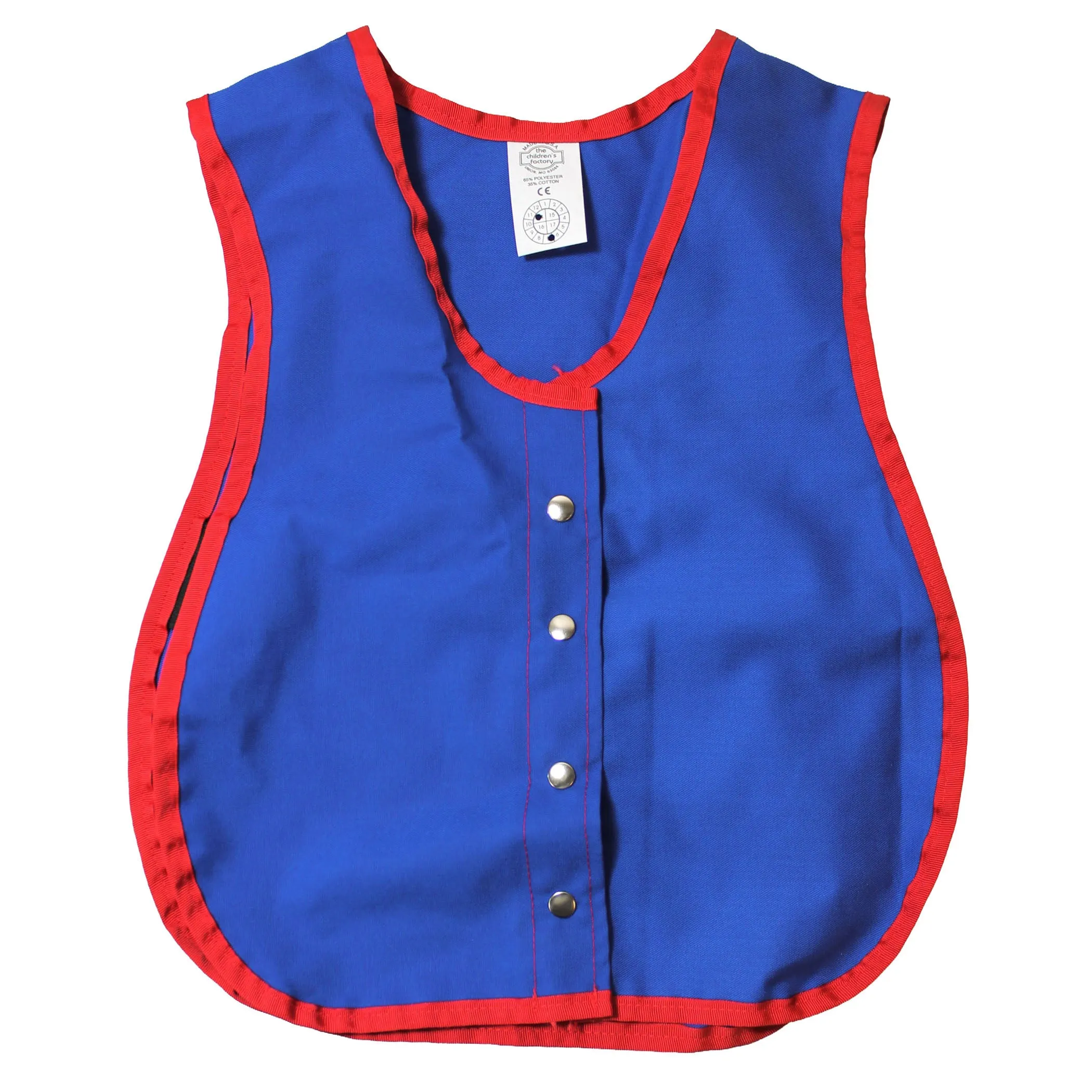 Children's Factory Manual Dexterity Vest, Snap Vest (discontinued)