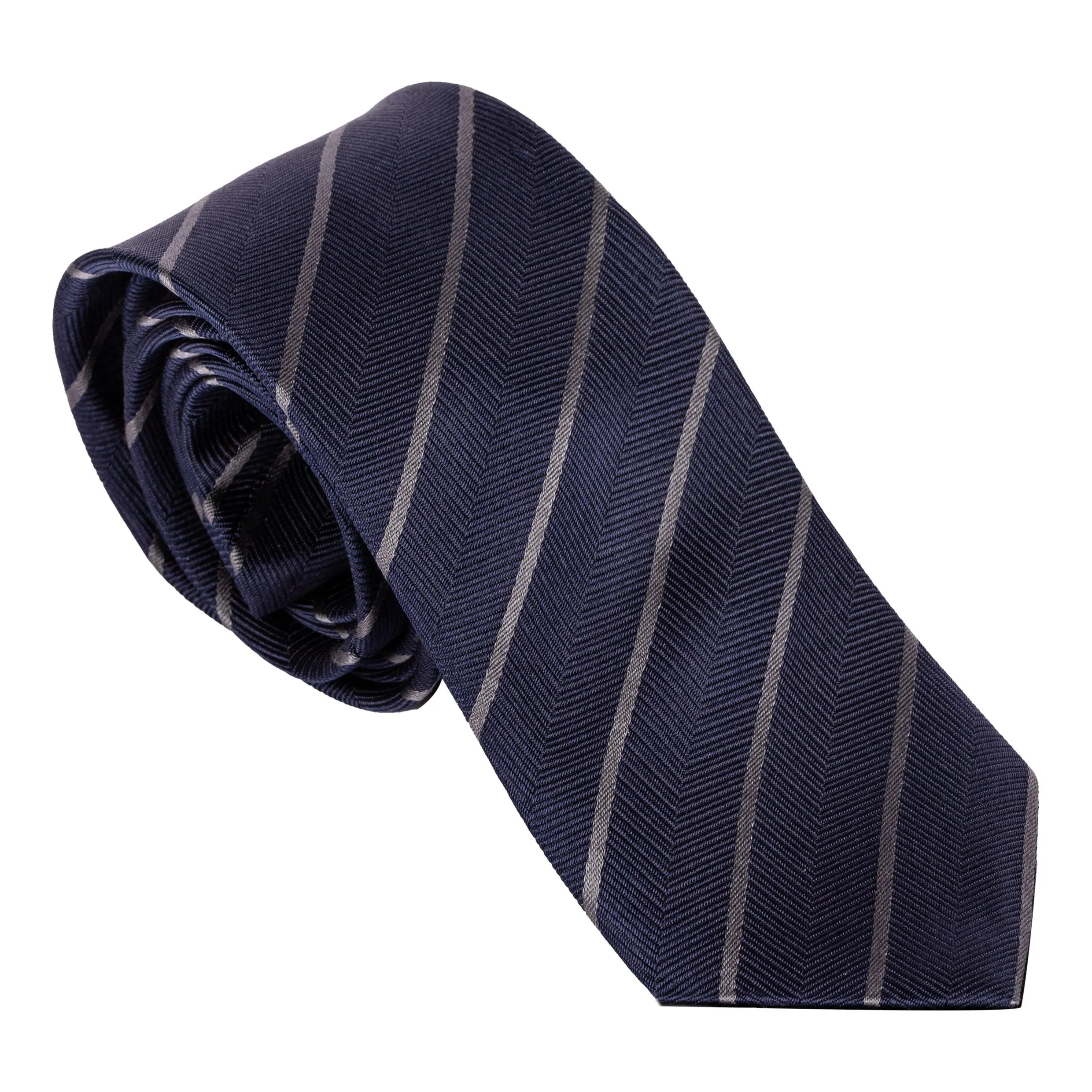 Christian Lacroix LFC231N-Silk Tie Lorem Navy