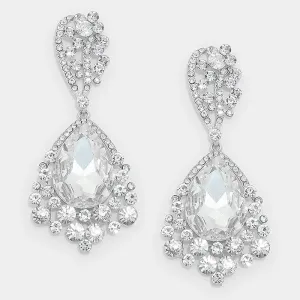 Crystal Teardrop Earrings | 309044