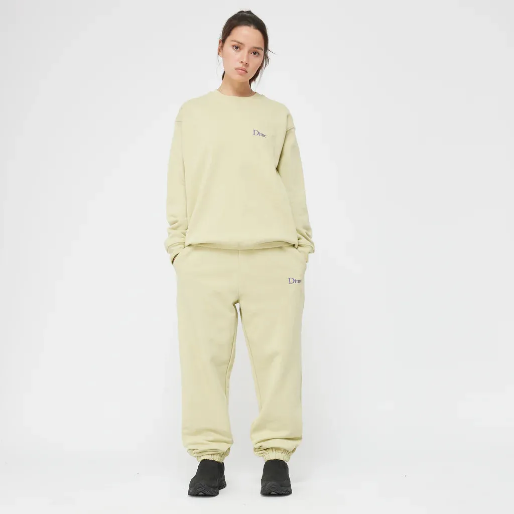 DIME CLASSIC SMALL LOGO CREWNECK