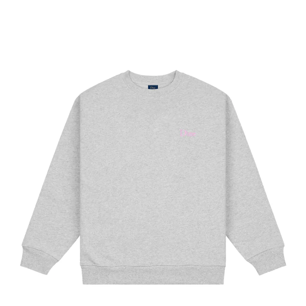 DIME CLASSIC SMALL LOGO CREWNECK