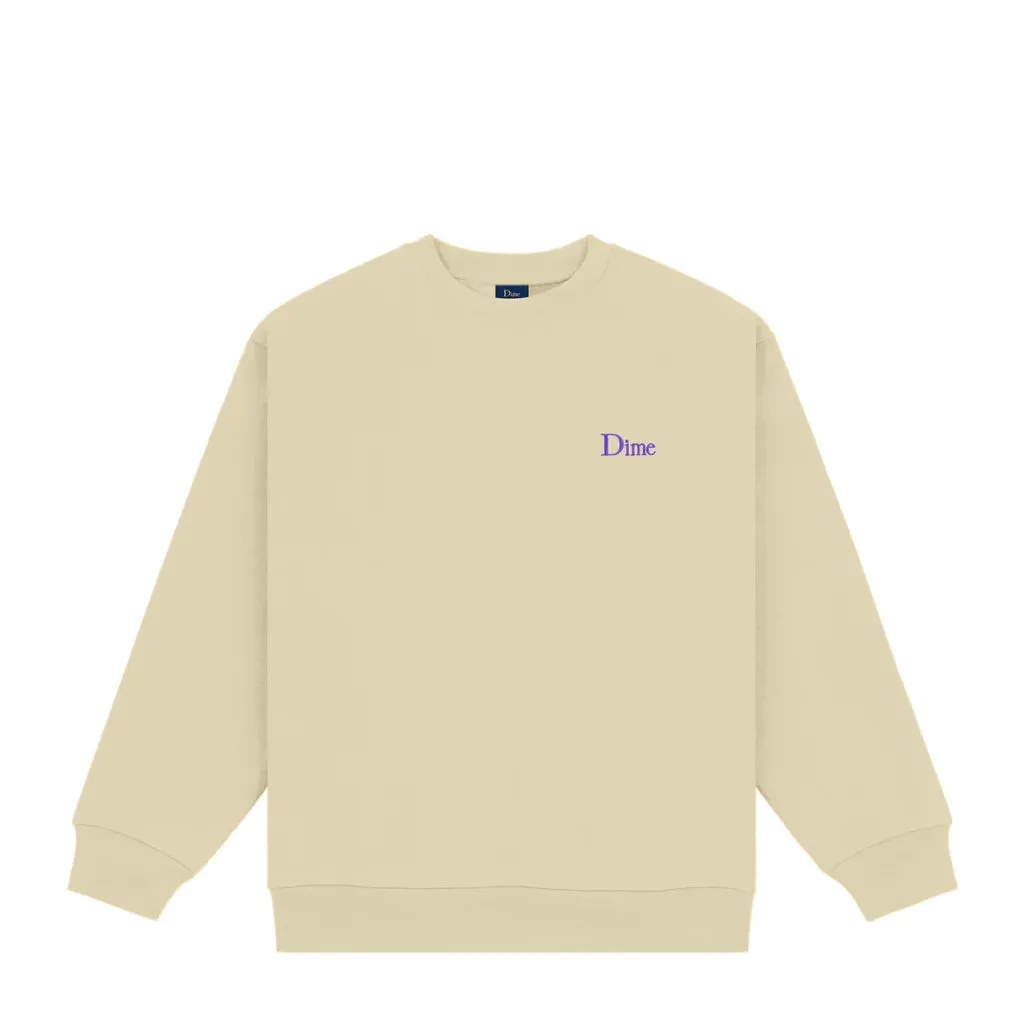 DIME CLASSIC SMALL LOGO CREWNECK