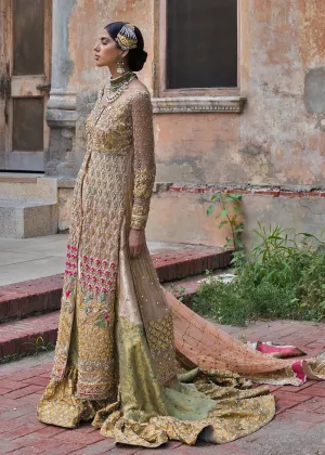 Dreamy Touch of Blooms Bridal Sharara # B2062