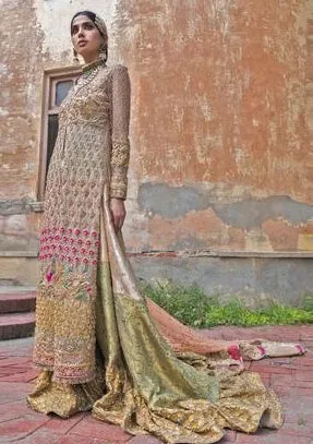 Dreamy Touch of Blooms Bridal Sharara # B2062